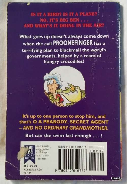 What`s Up Croc? - Robin Kingsland - Paperback 1995 (An O.A.Peabody Adventure)