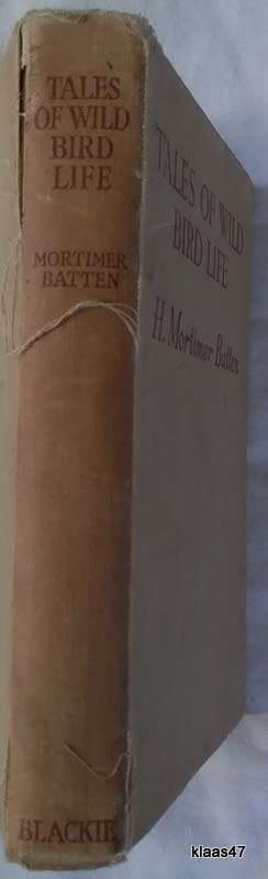 Tales Of Wild Bird Life - H Mortimer Batten - Hardcover