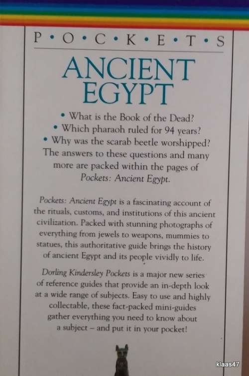 POCKETS Full of Knowledge: Ancient Egypt - Scott Steedman - Small Paperback 1995