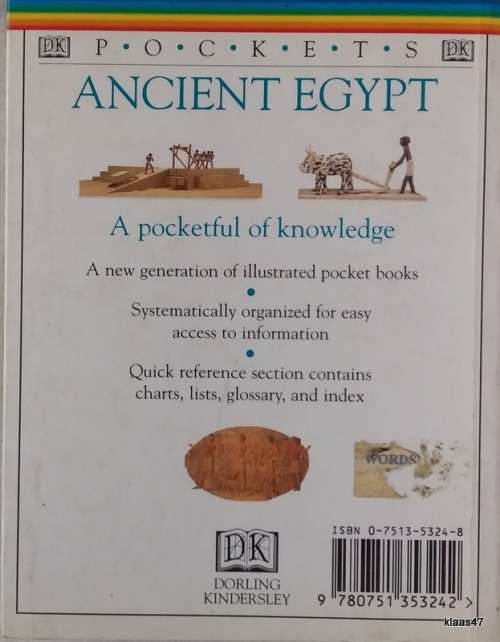 POCKETS Full of Knowledge: Ancient Egypt - Scott Steedman - Small Paperback 1995