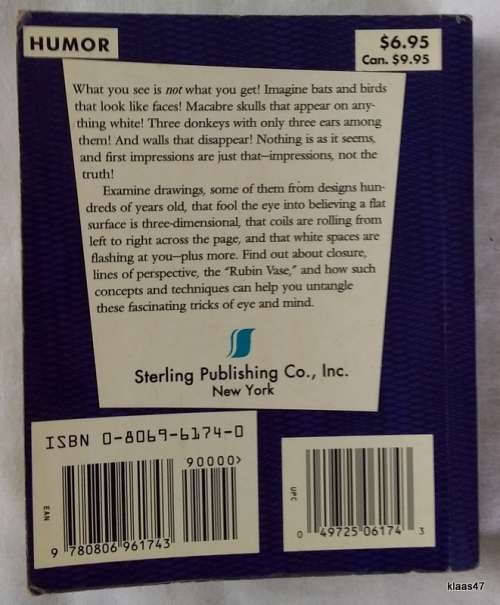 The Little Giant Book of Optical Illusions - Keith Kay - Paperback 1997