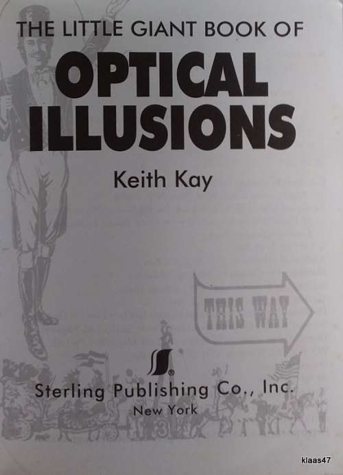 The Little Giant Book of Optical Illusions - Keith Kay - Paperback 1997
