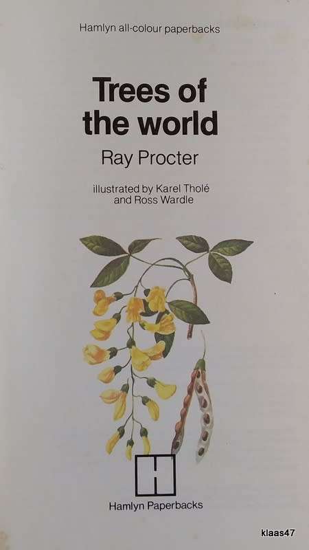 Trees Of The World - Ray Procter - Paperback 1982 Seventh Printing