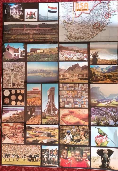 Vintage RSA Wall Chart