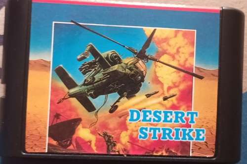 Desert Strike - Vintage Game Cartridge