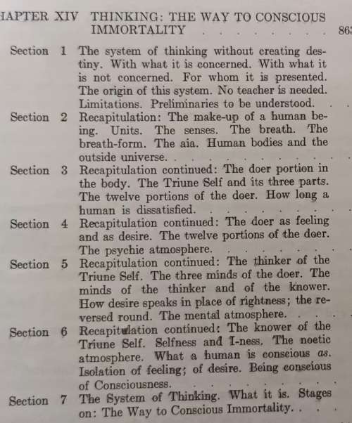 Thinking and Destiny - Harold W Percival - Hardcover 1961 Fourth Printing