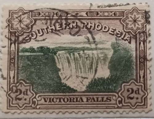 Southern Rhodesia - 1932 - Victoria Falls - 1 Used stamp