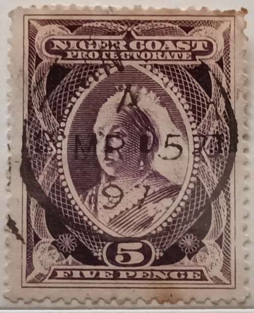 Niger Coast - 1894 - Victoria - 1 Used Hinged stamp