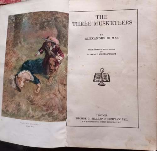 The Three Musketeers - Andre Dumas - Hardcover 1920
