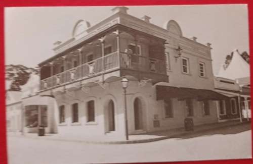 Vintage Black and White Postcard - Gold Mine Jewellery Shop, Gold Reef City - Unused