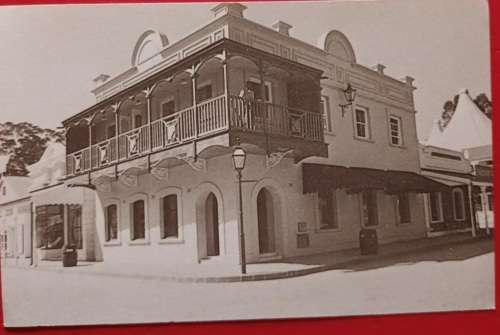 Vintage Black and White Postcard - Gold Mine Jewellery Shop, Gold Reef City - Unused