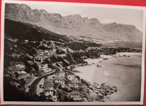 Vintage Black and White Photo Postcard - Clifton, Cape - Unused (Photo by Martin Gibbs)