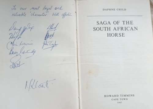 Saga of the South African Horse - Daphne Child - Hardcover 1967