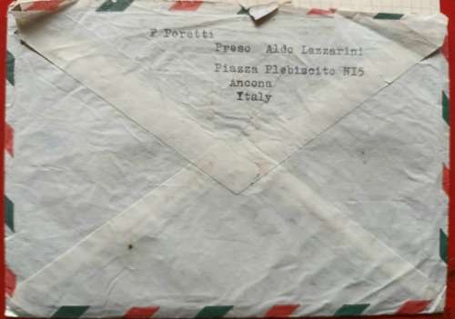 Airmail Registered Letter - 1963 - From Italy to South Africa