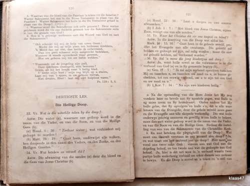 Katkisasie-Boek  Hardeband 1925 (Sewe-en-Dertigste Uitgawe - Eerste Afrikaans Uitgawe)