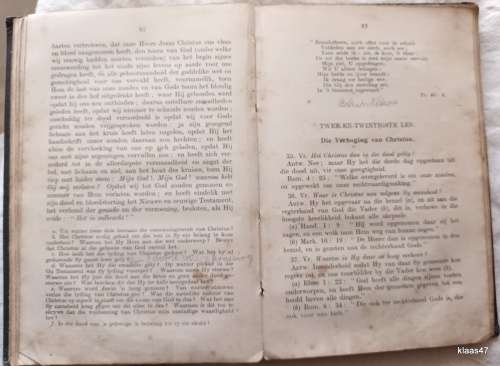 Katkisasie-Boek  Hardeband 1925 (Sewe-en-Dertigste Uitgawe - Eerste Afrikaans Uitgawe)