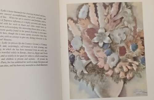 Flowers and Still-Life: An Anthology in Paint - J B Charles - Hardcover  Inscription 1941