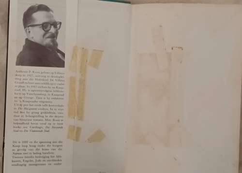 Rebellie Sonder Gewere - Anthonie P Roux - Hardeband  1969 Derde Druk