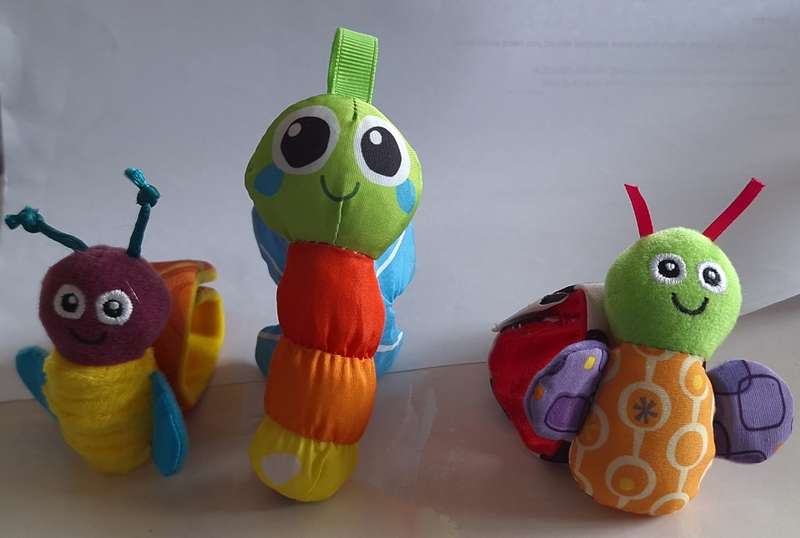 Lamaze - Wrist rattle set and Hanging Toy