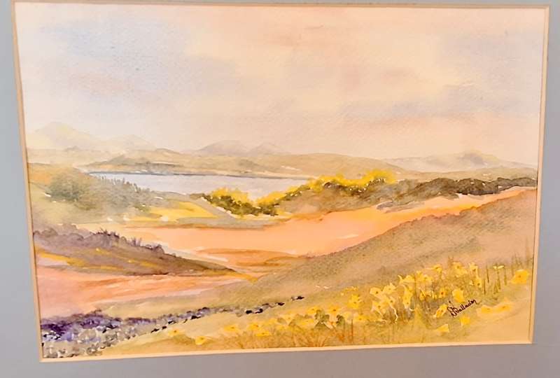 Unframed Watercolour of Clan William Dam by Bobby Balladon