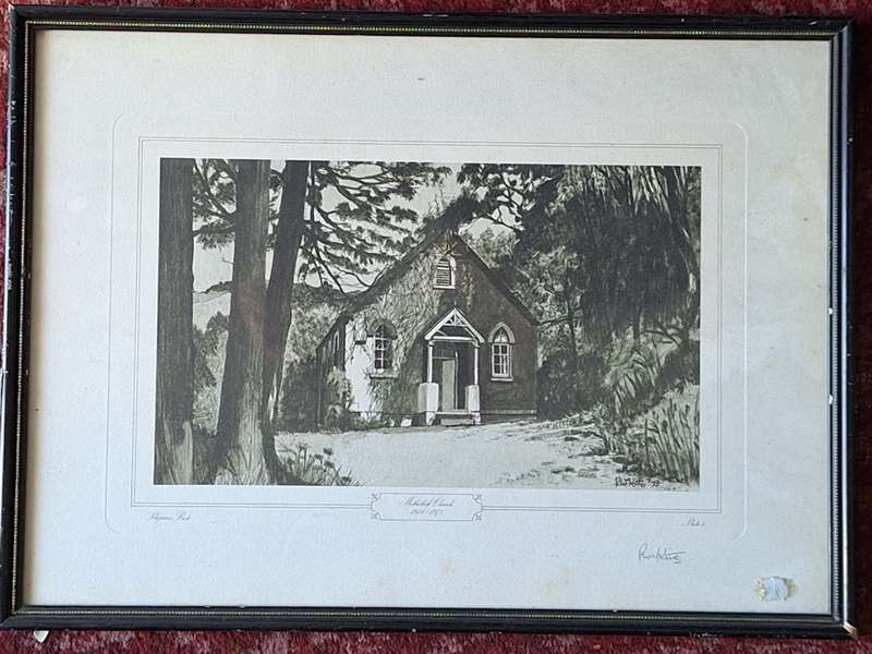 Framed Print of Pilgrims Rest Methodist Church 1911-1973 by R W Kitto