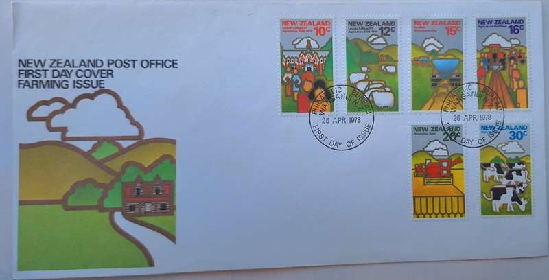 New Zealand 1978 Farming Issue FDC