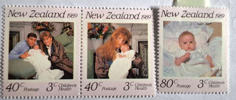New Zealand 1989 Children`s Health Issue Unused Hinged Set of 3 stamps