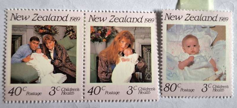 New Zealand 1989 Children`s Health Issue Unused Hinged Set of 3 stamps