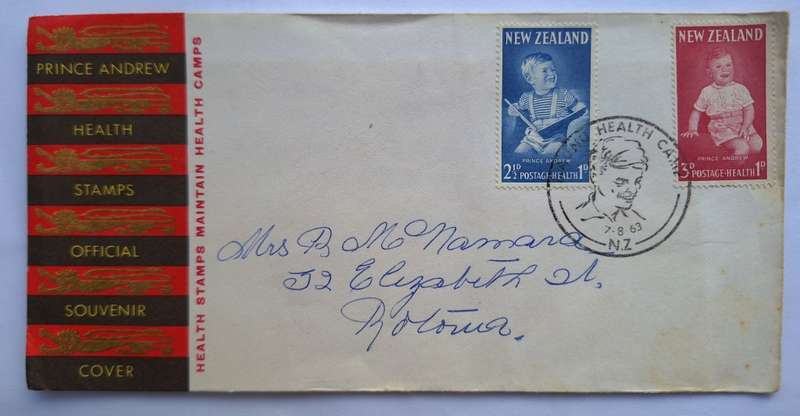 New Zealand 1963 Health Issue FDC