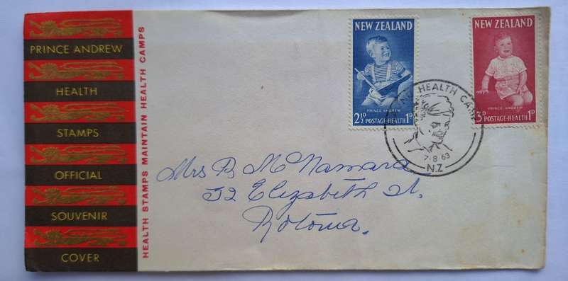 New Zealand 1963 Health Issue FDC