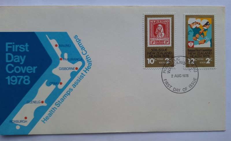 New Zealand 1978 Health Issue FDC
