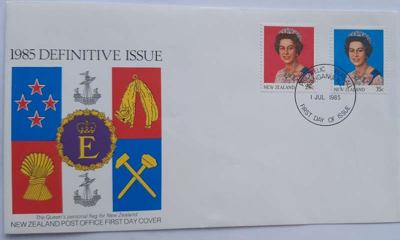New Zealand 1985 Queen Elizabeth II Definitive Issue FDC