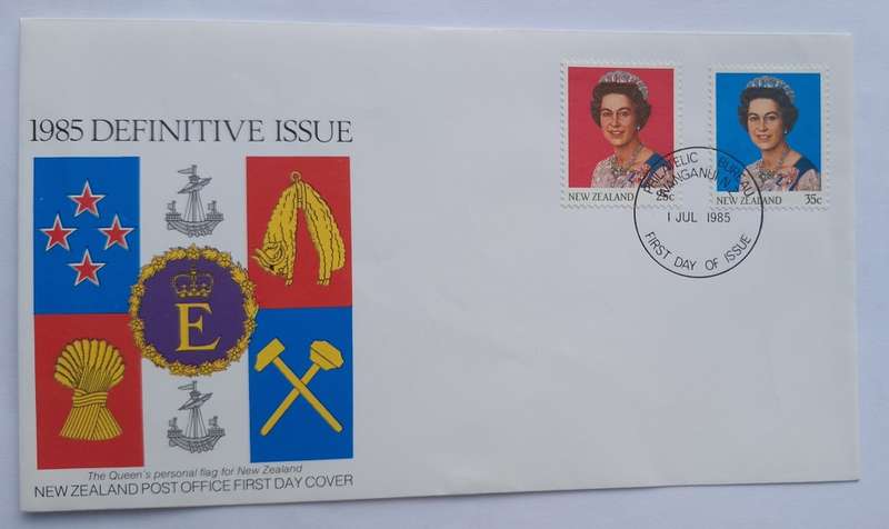 New Zealand 1985 Queen Elizabeth II Definitive Issue FDC