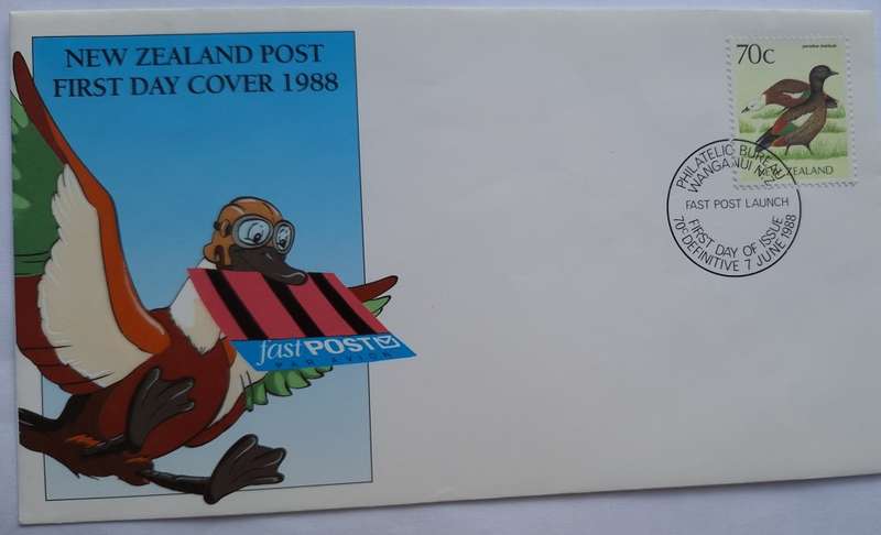 New Zealand 1988 Fast Post FDC
