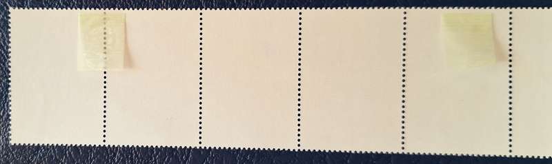 New Zealand 1986 Police Centenary Joined Strip of 5 Unused Hinged stamps