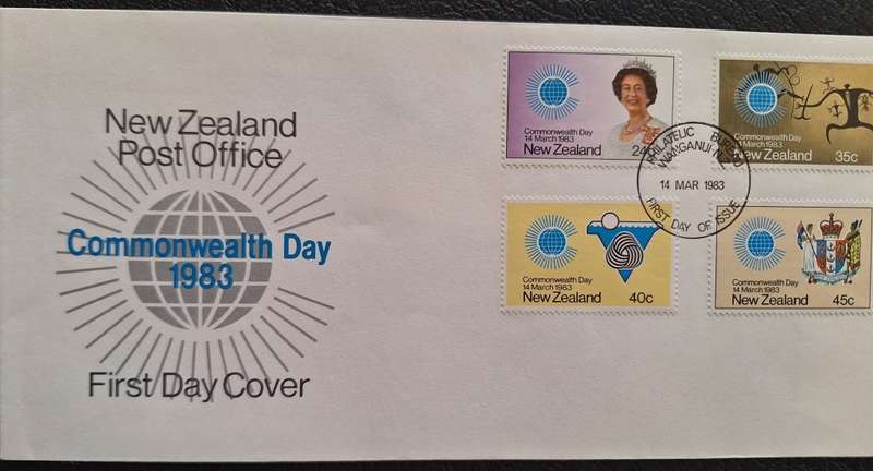 New Zealand 1983 Commonwealth Day FDC