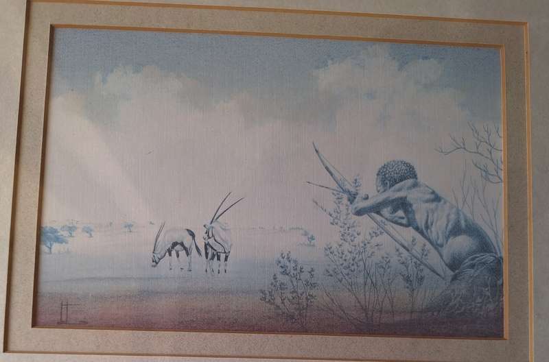 FRAMED PRINT `CAPE DESERY LANDS` BY MIKE ELLIOTT