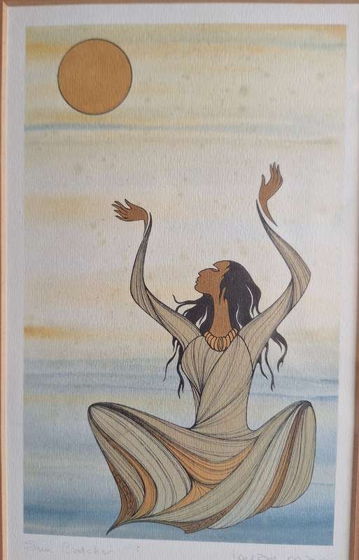 Framed Print `Sun Catcher` by Ioyan Mani (Maxine Noel)