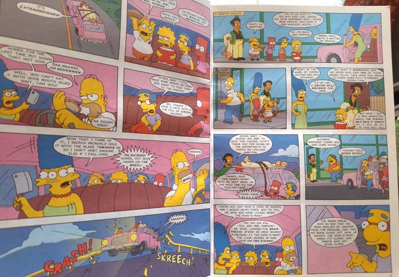 Otter Press Comics Simpsons Madness