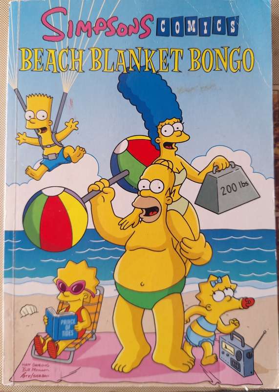 Otter Press Comics Simpsons Beach Blanket Bongo