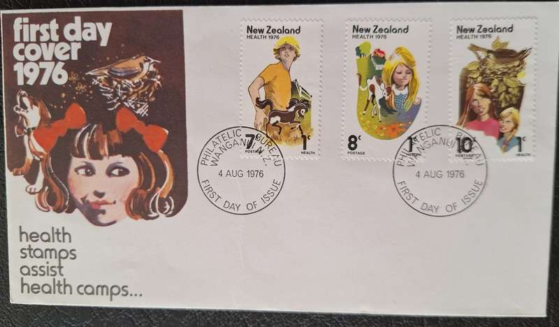 New Zealand 1976 Health Issue FDC