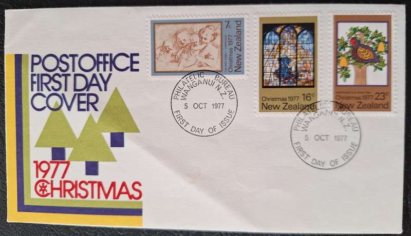 New Zealand 1977 Christmas Issue FDC