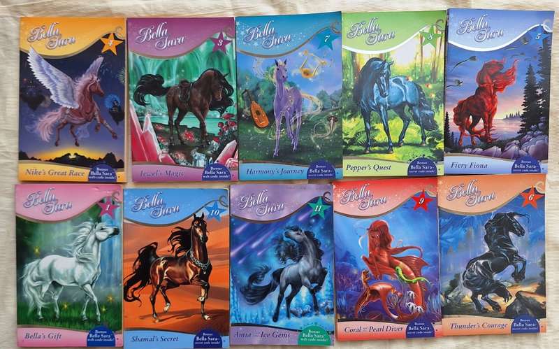 10 Books Bella Sara by Felicity Brown