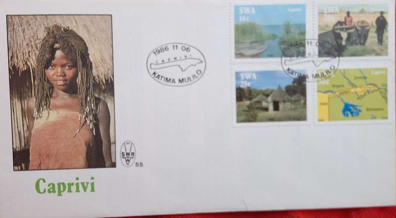 SWA 1986 Caprivi FDC