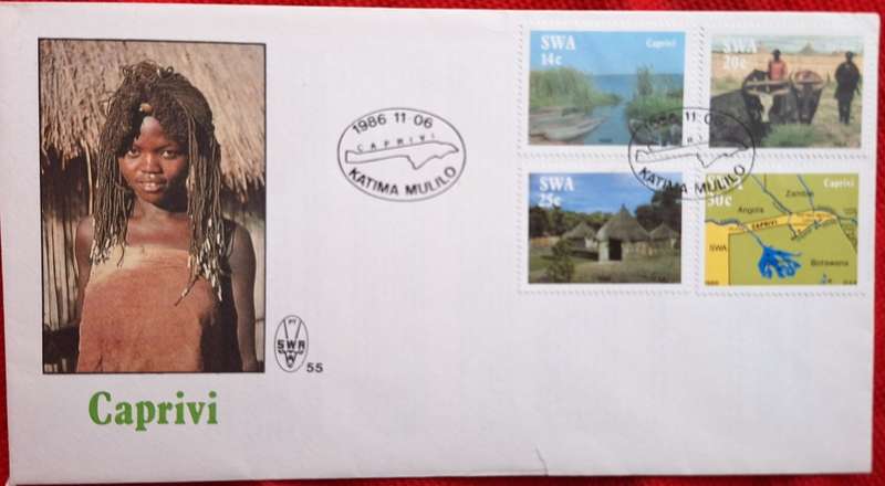 SWA 1986 Caprivi FDC