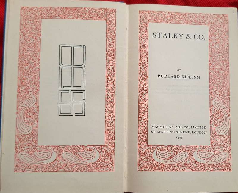 Stalky & Co by Rudyard Kipling Hardcover 1924