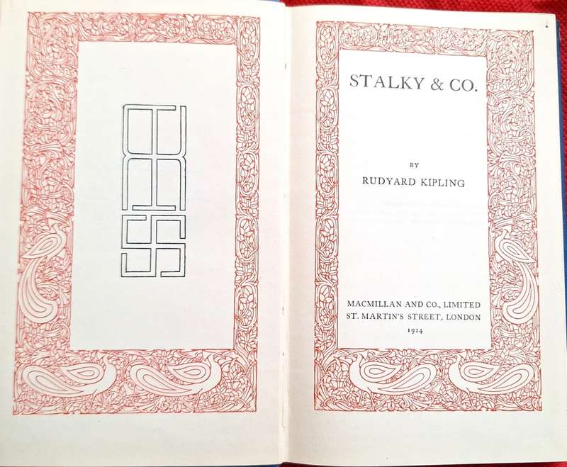 Stalky & Co by Rudyard Kipling Hardcover 1924