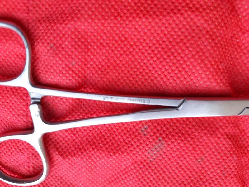 Vintage Stainless Steel Forceps