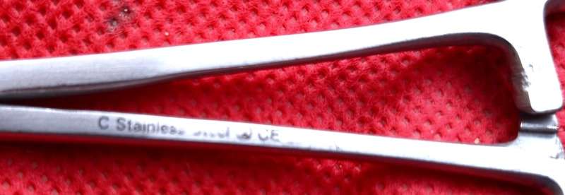 Vintage Stainless Steel Forceps