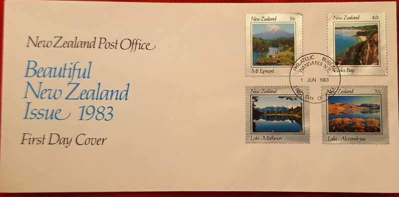 New Zealand 1983 Beautiful NZ Issue FDC